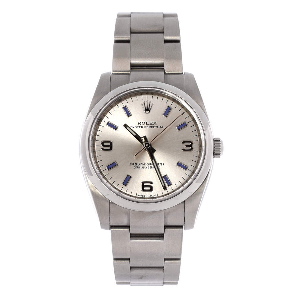 Rolex 34 Oyster Perpetual Automatic Watch Stainless Steel